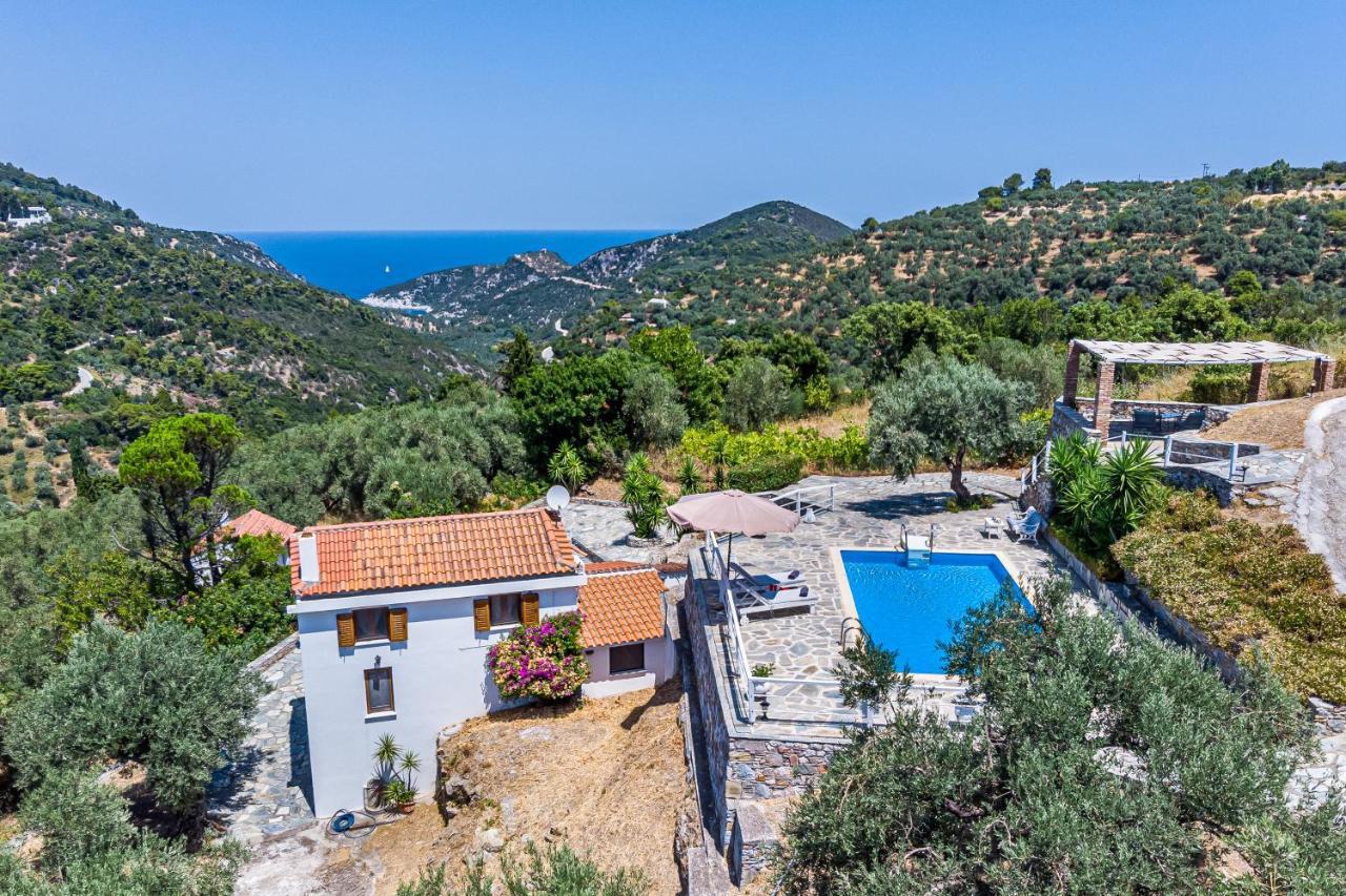 Villa Fotini Kalivi In Raches Panormos  Exterior foto