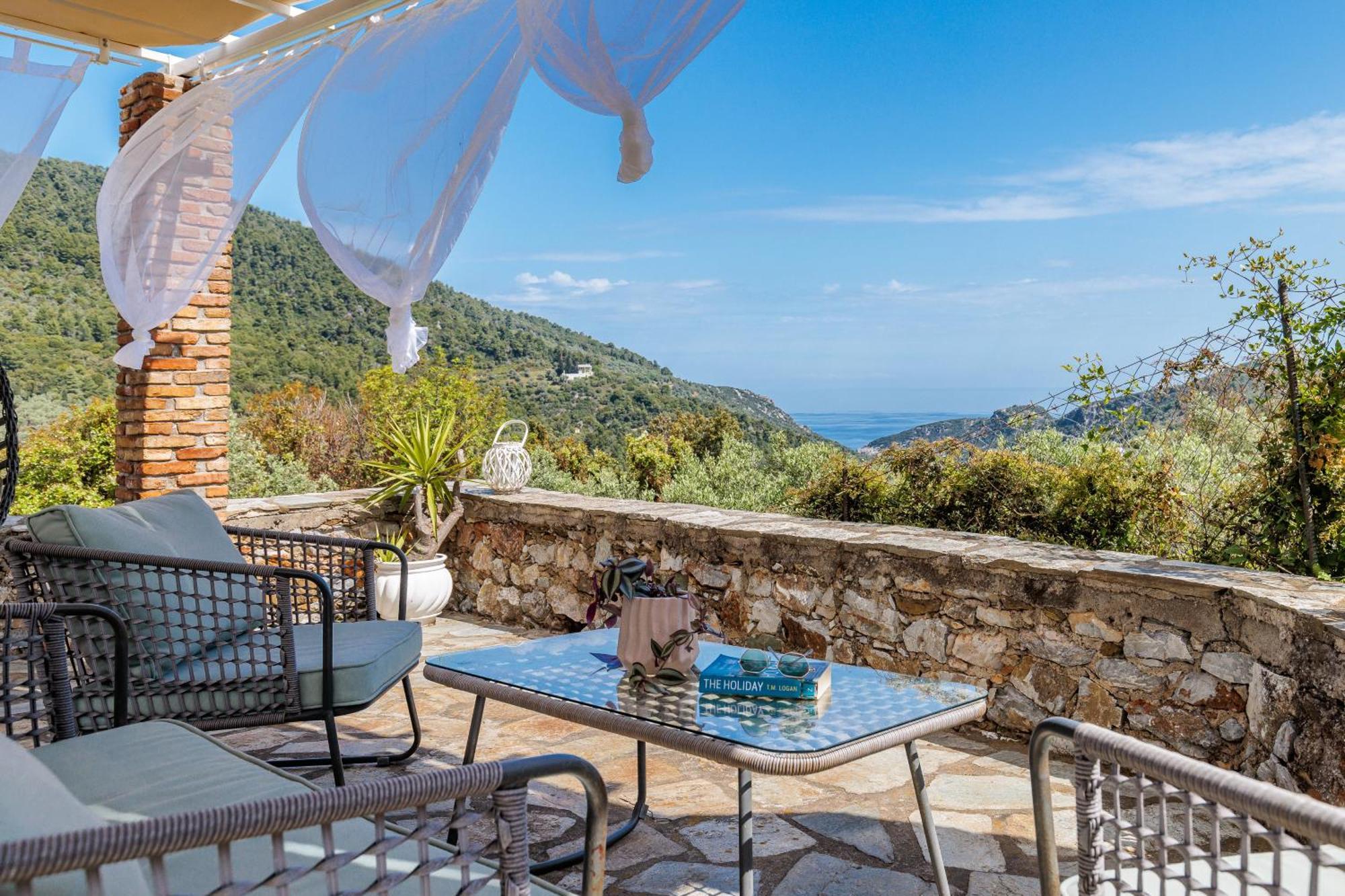 Villa Fotini Kalivi In Raches Panormos  Exterior foto